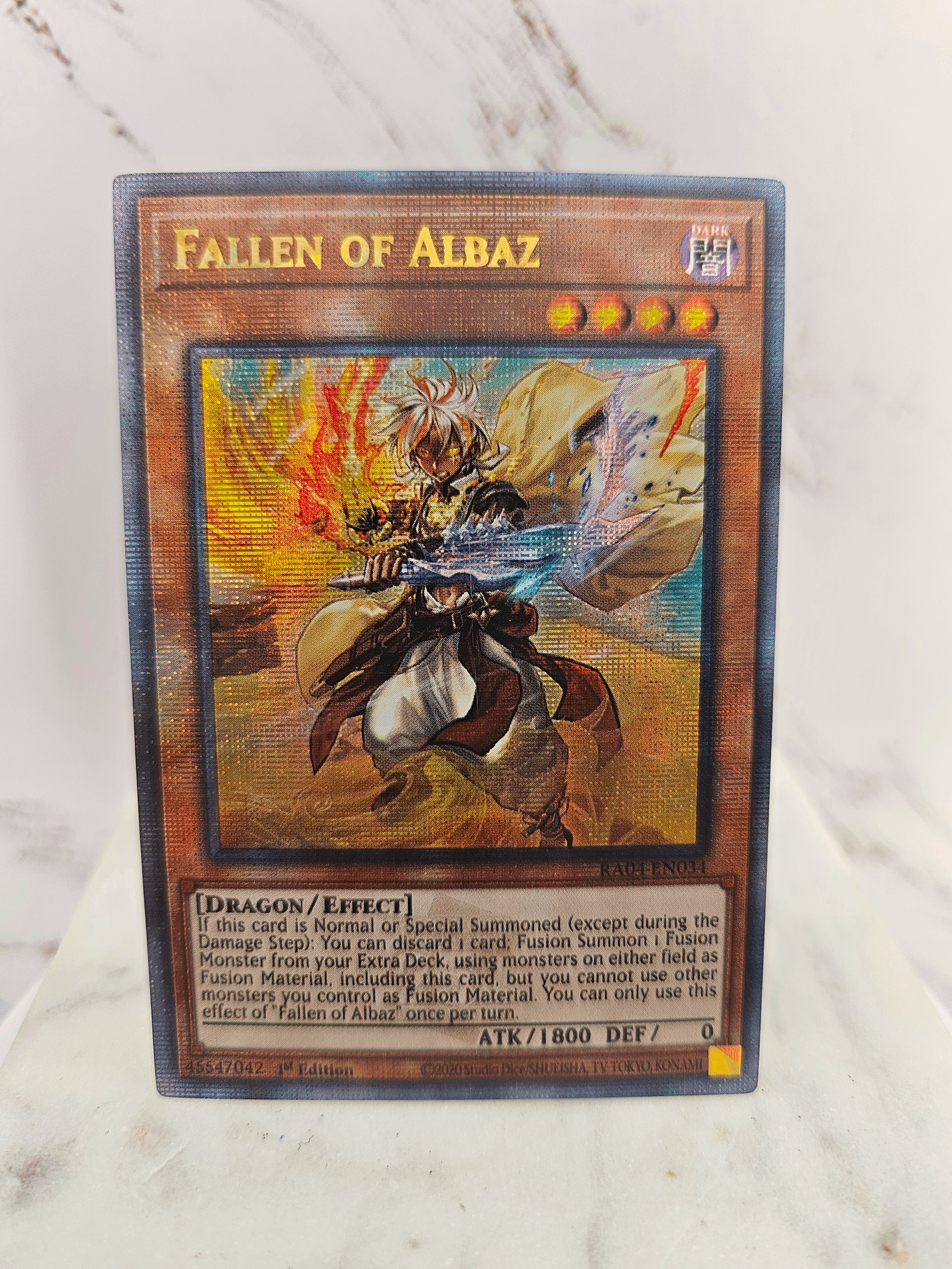 Blazing Cartesia, the Virtuous (RA04-EN041) - Alternate Art — ValueTCG